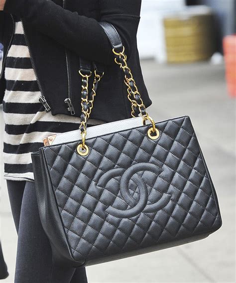 chanel gst price|chanel classic shopping tote.